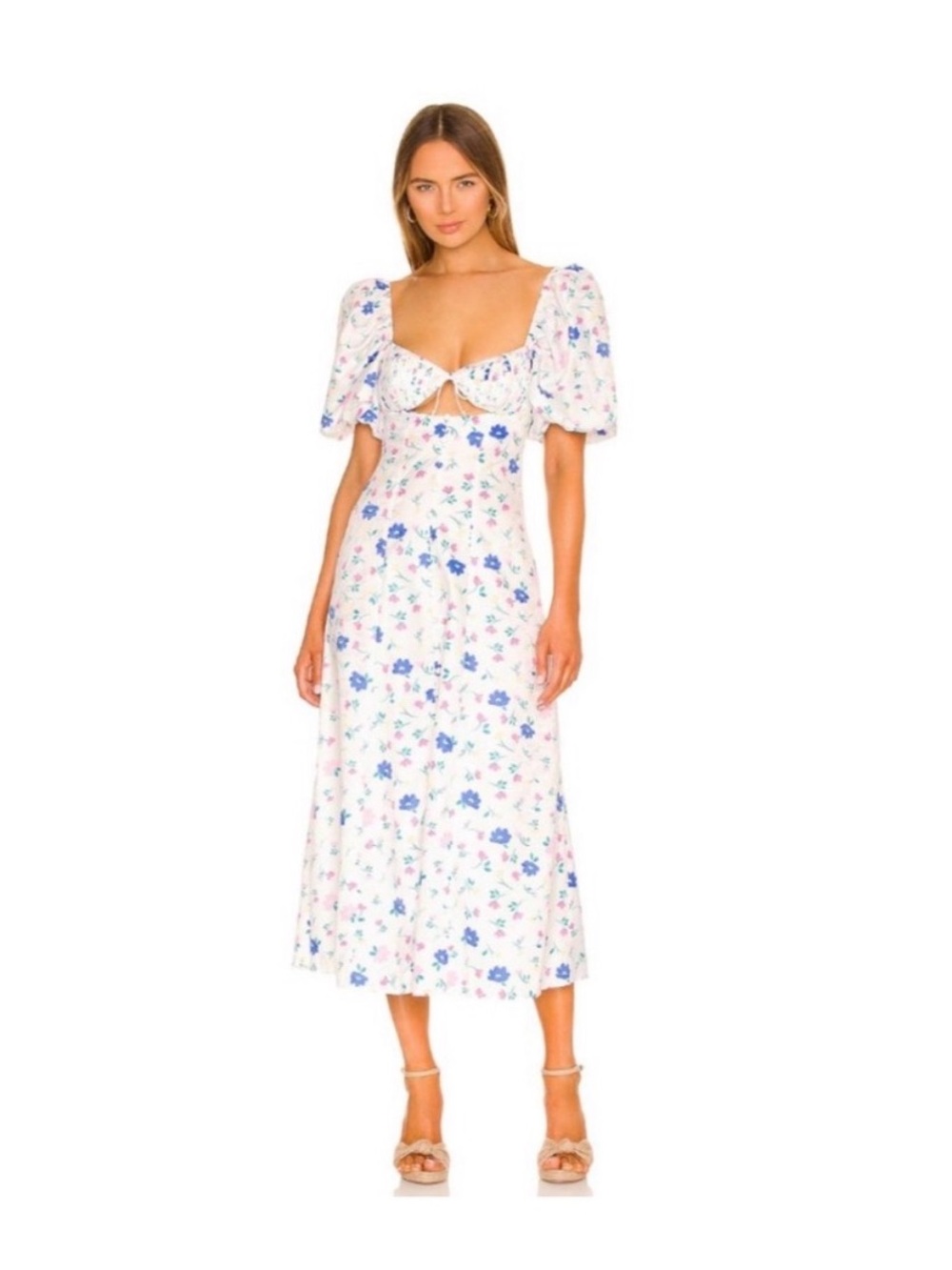 For Love & Lemons Lexy Maxi Dress